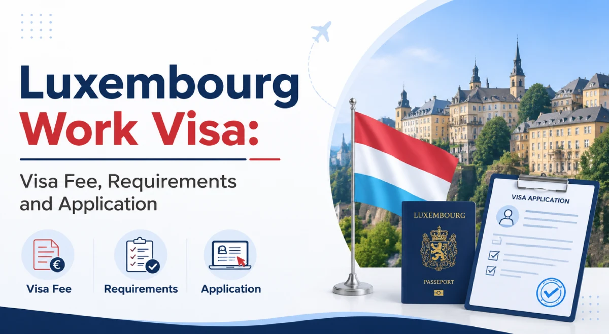 Luxembourg Work Visa for Pakistani