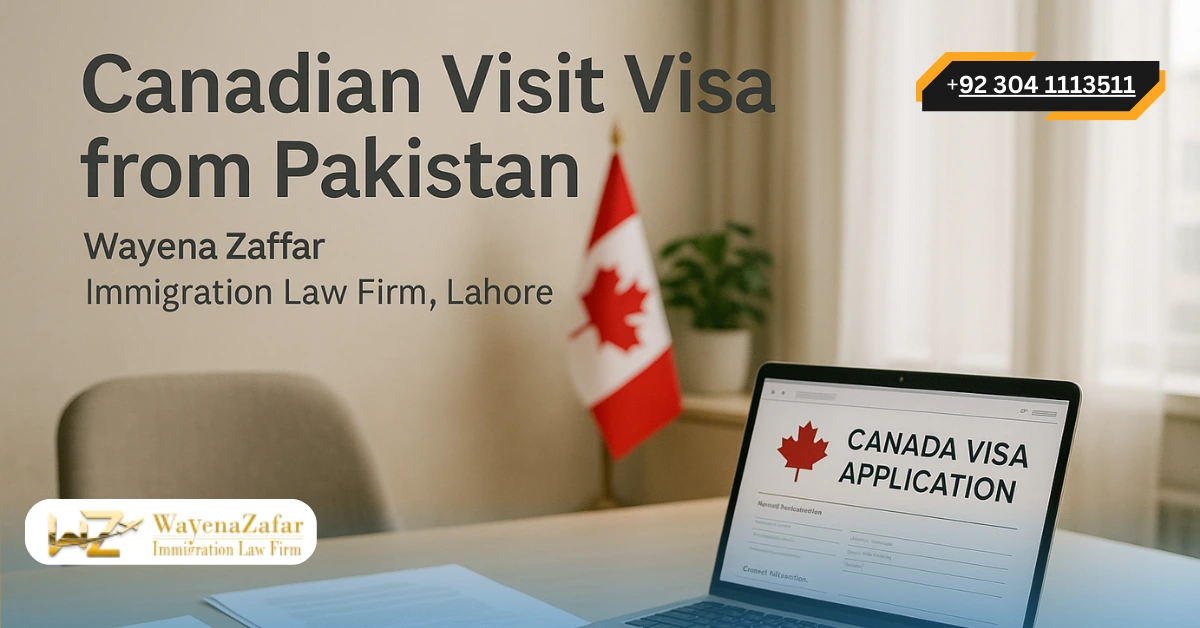 Canadian Visit Visa from Pakistan