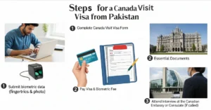 Step by step for a canada visa