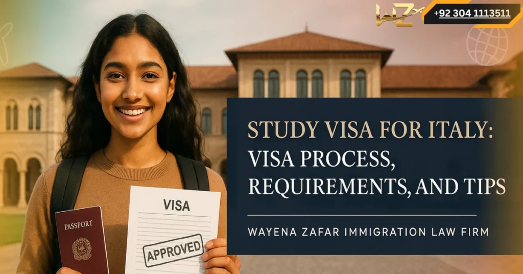 Study Visa For Italy