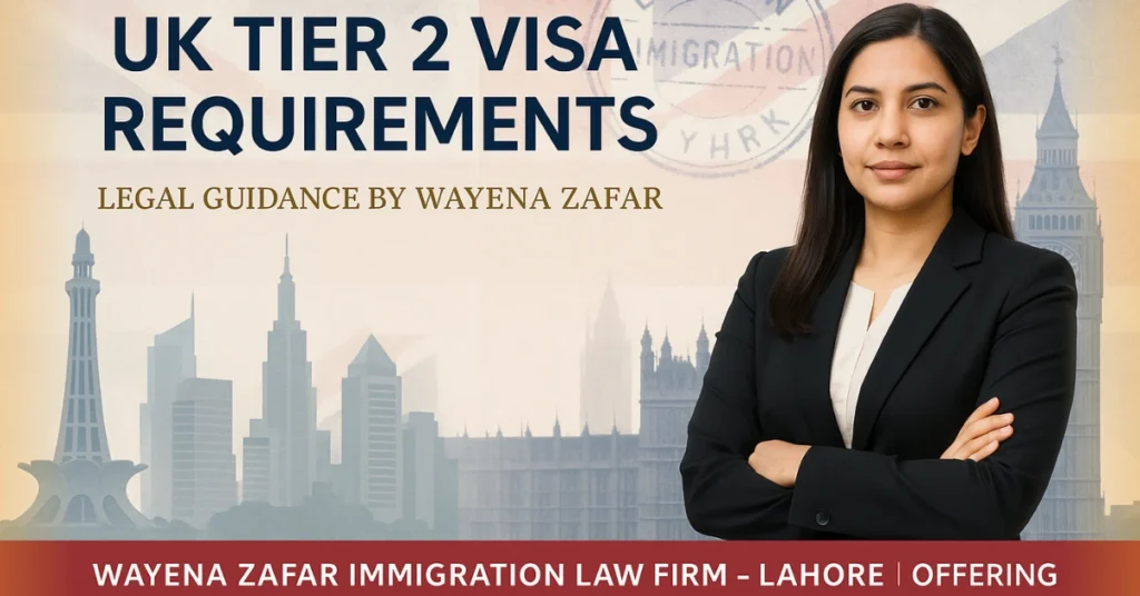 UK Tier 2 Visa Requirements