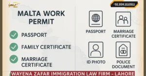 Malta work permit visa requirements