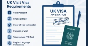 Uk visit visa requirements from pakistan