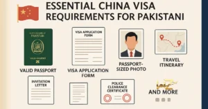 visa requirements for china from pakistan