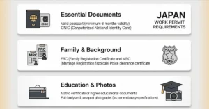 Japan Work Permit visa Requirements