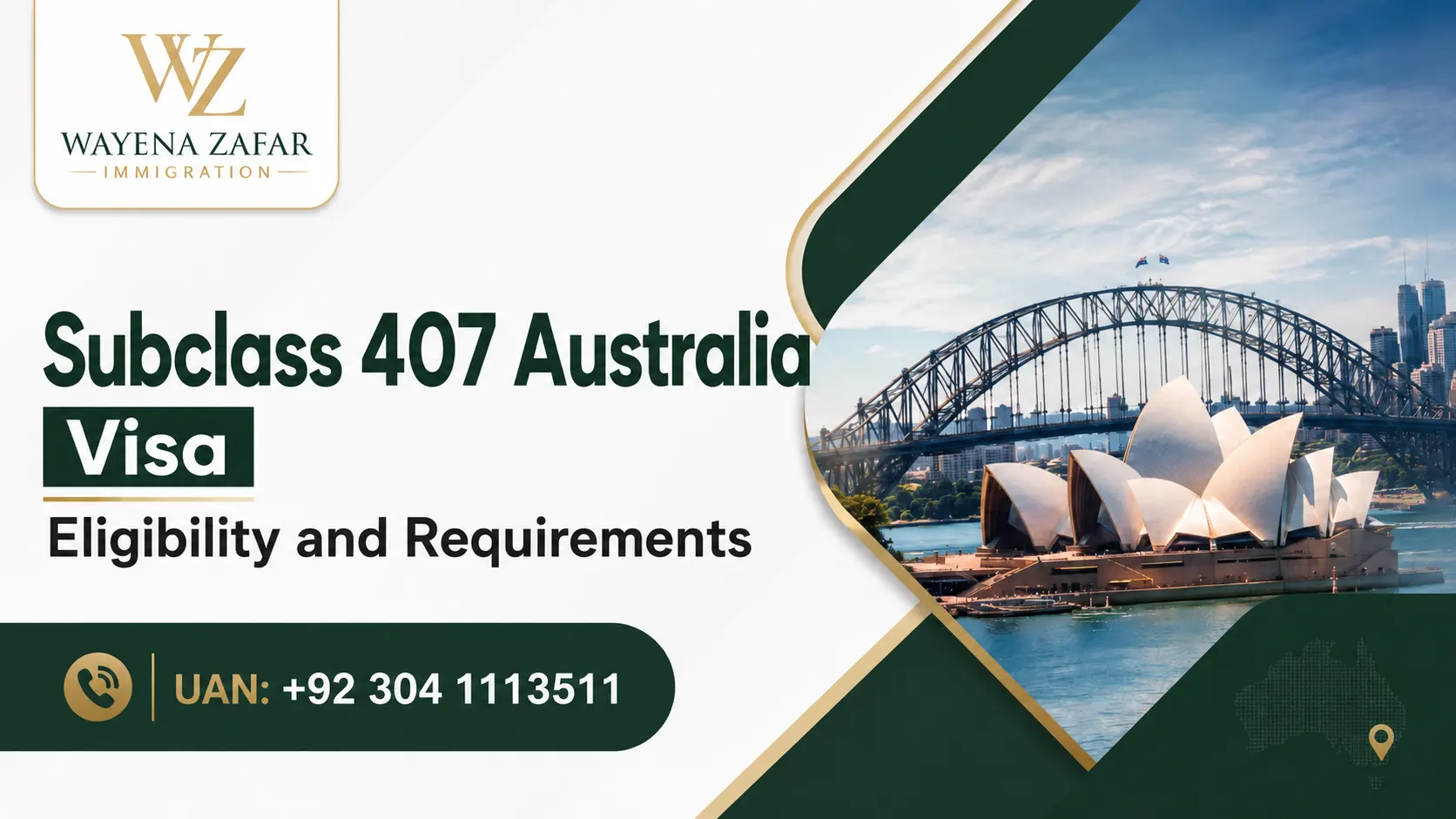 Subclass 407 Australia Visa Eligibility